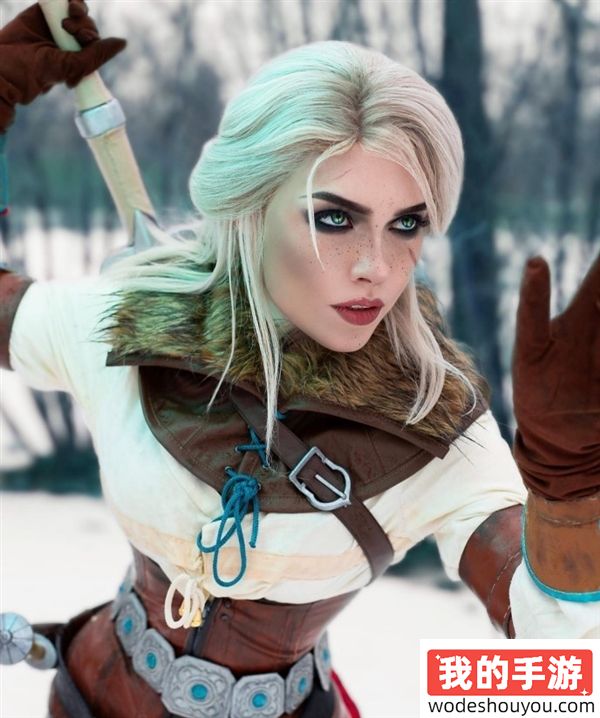 俄罗斯美女Cosplay《巫师3》中的特莉丝：性感且服装高度还原(图9)