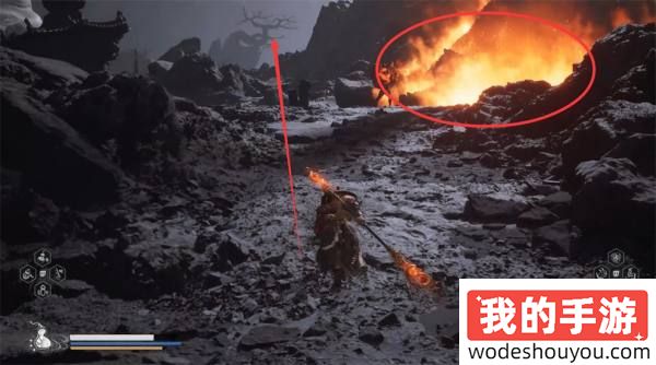 黑神话悟空火光地火燎三关全剧情流程 火焰山火光地火燎三关图文攻略(图6)