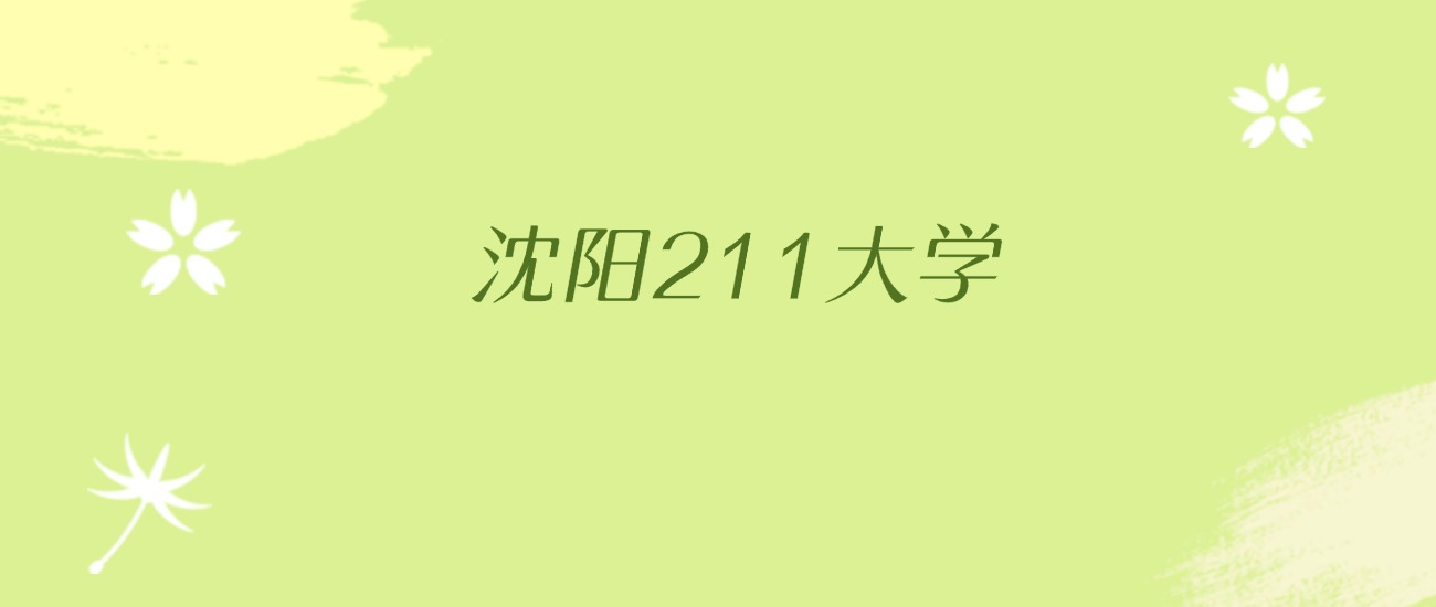 辽宁沈阳211大学最低录取分数线（2026年参考）(图2)