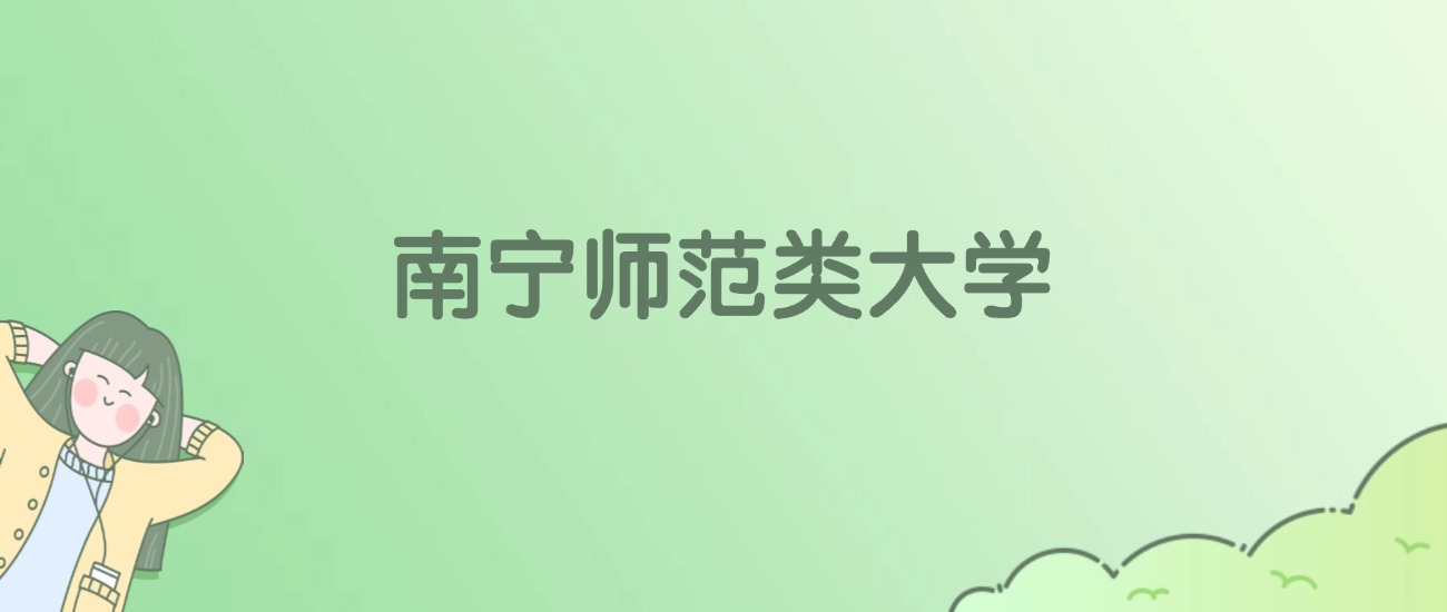 2026年南宁师范类大学名单（含录取分数线）