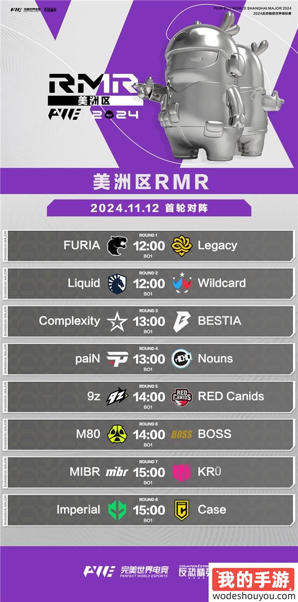 11月14日上海Major将进行最后一轮售票！三赛区RMR将于11月11日开打，56进24