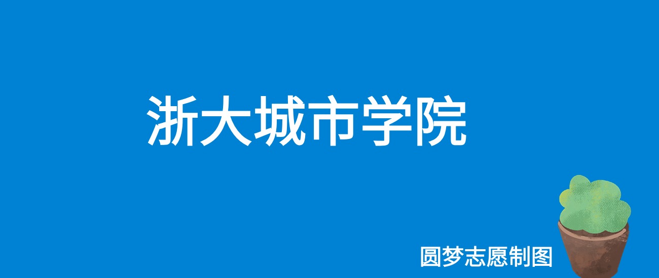 2025浙大城市学院录取分数线（全国各省最低分及位次）(图1)