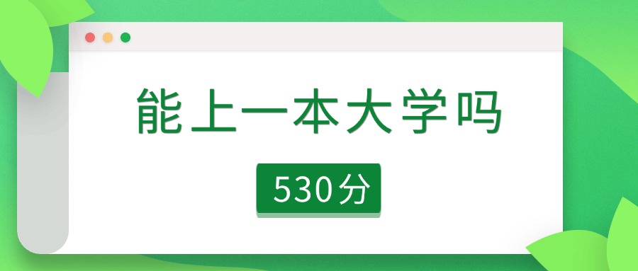 安徽省530分能上一本大学吗？可以上109所（2026参考）(图1)